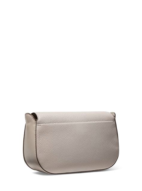 Samira Small Pebbled Leather Messenger Bag 